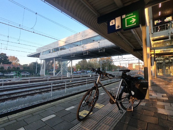 Train back from Alkmaar to Amsterdam